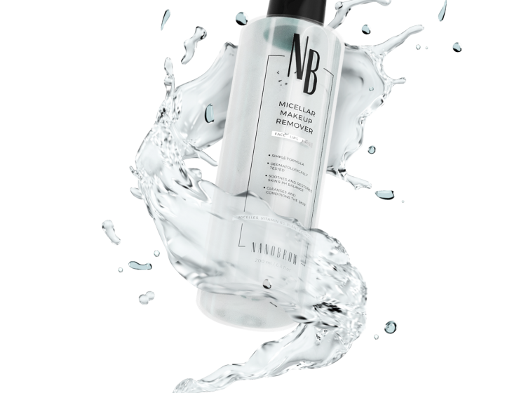 nanobrow micellar makeup remover